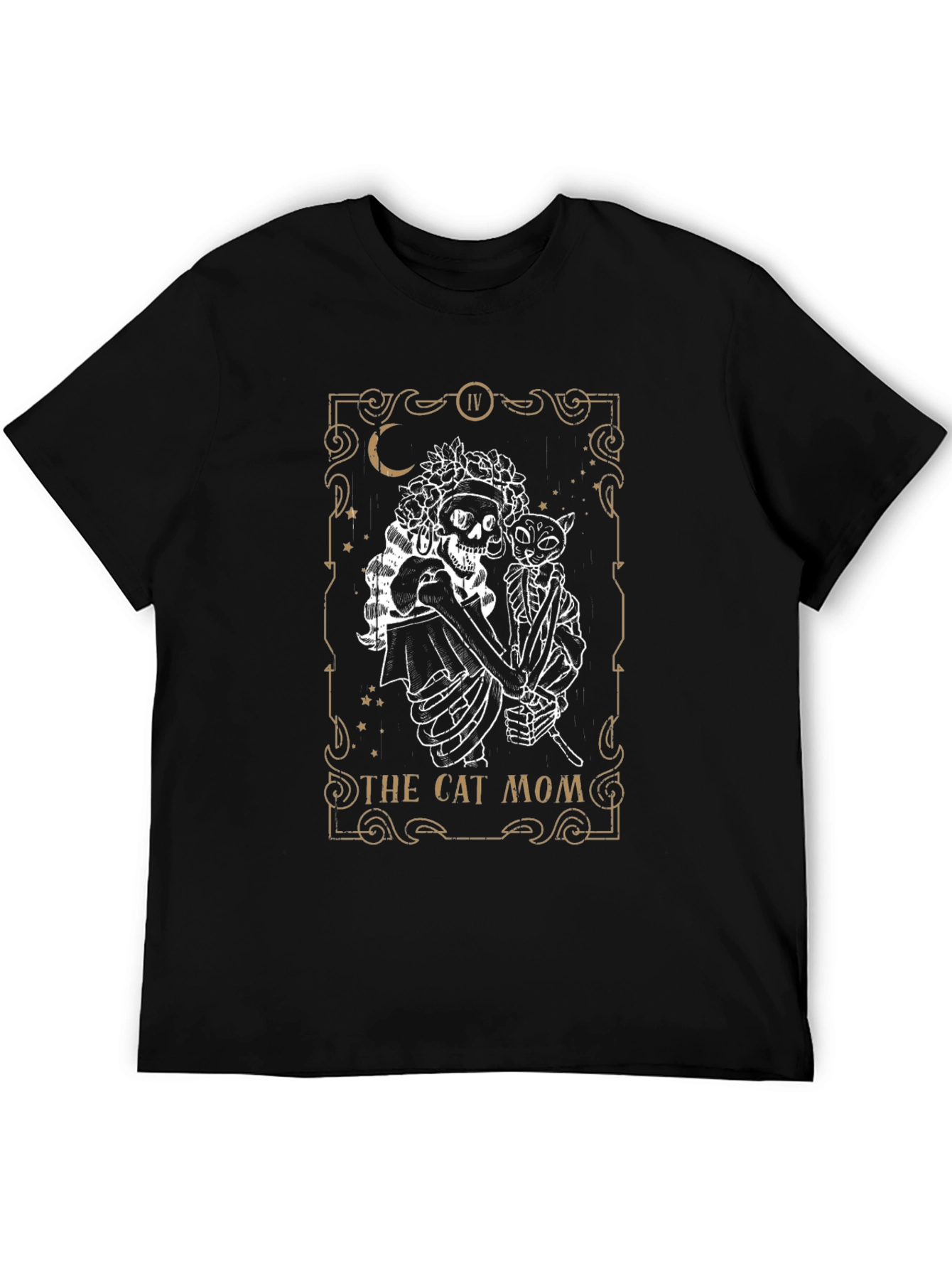 The Cat Mom Tarot Graphic T-Shirt