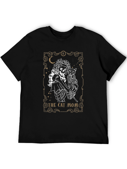 The Cat Mom Tarot Graphic T-Shirt