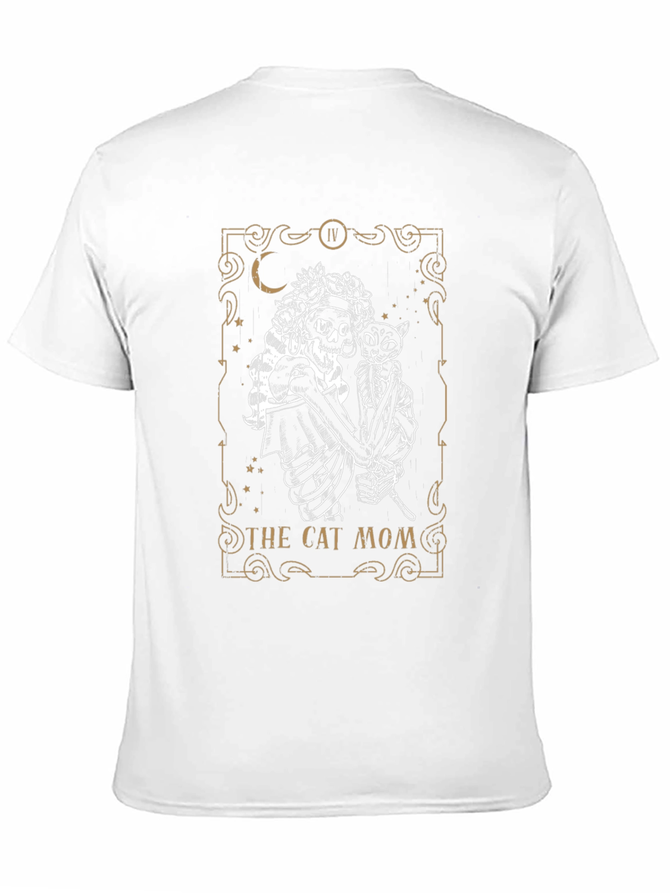 The Cat Mom Tarot Graphic T-Shirt