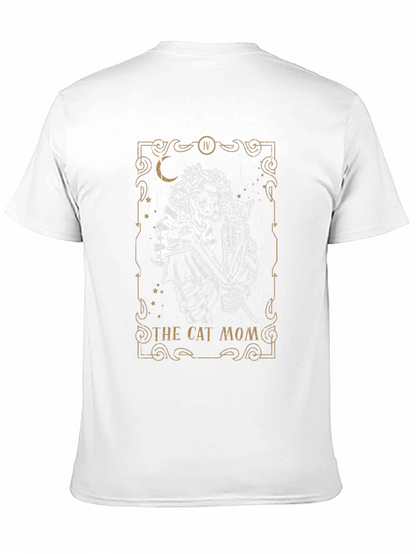 The Cat Mom Tarot Graphic T-Shirt