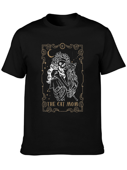 The Cat Mom Tarot Graphic T-Shirt