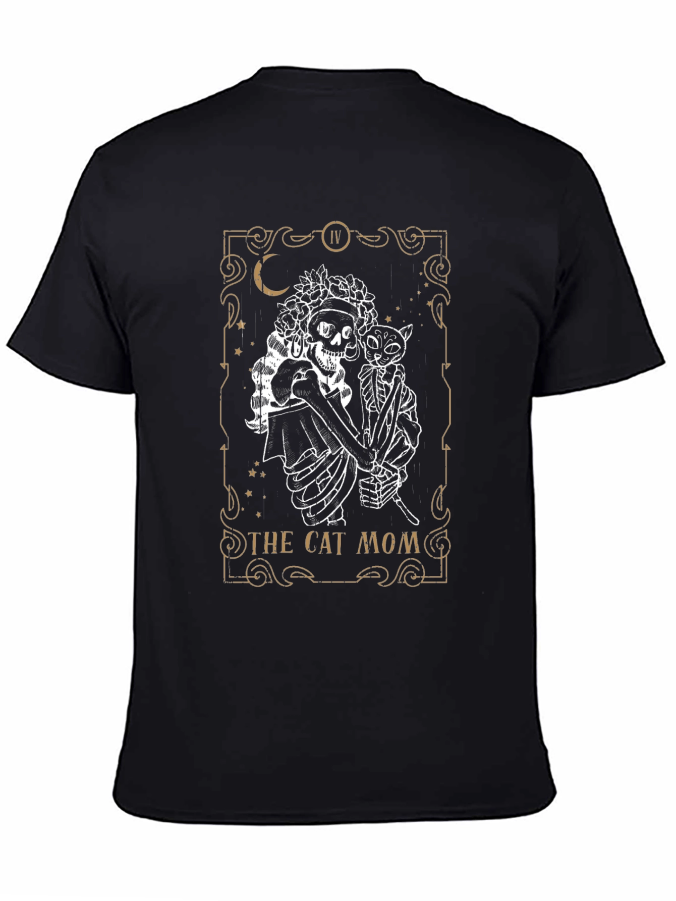 The Cat Mom Tarot Graphic T-Shirt