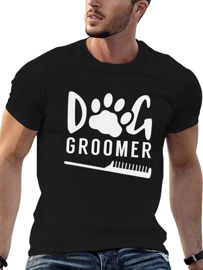 Dog Groomer T-Shirt - Pet Grooming Tee