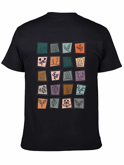 Botanical Print T-Shirt - Stylish and Unique