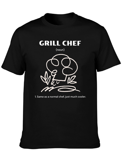 Grill Chef T-Shirt - Cool Definition Graphic Tee