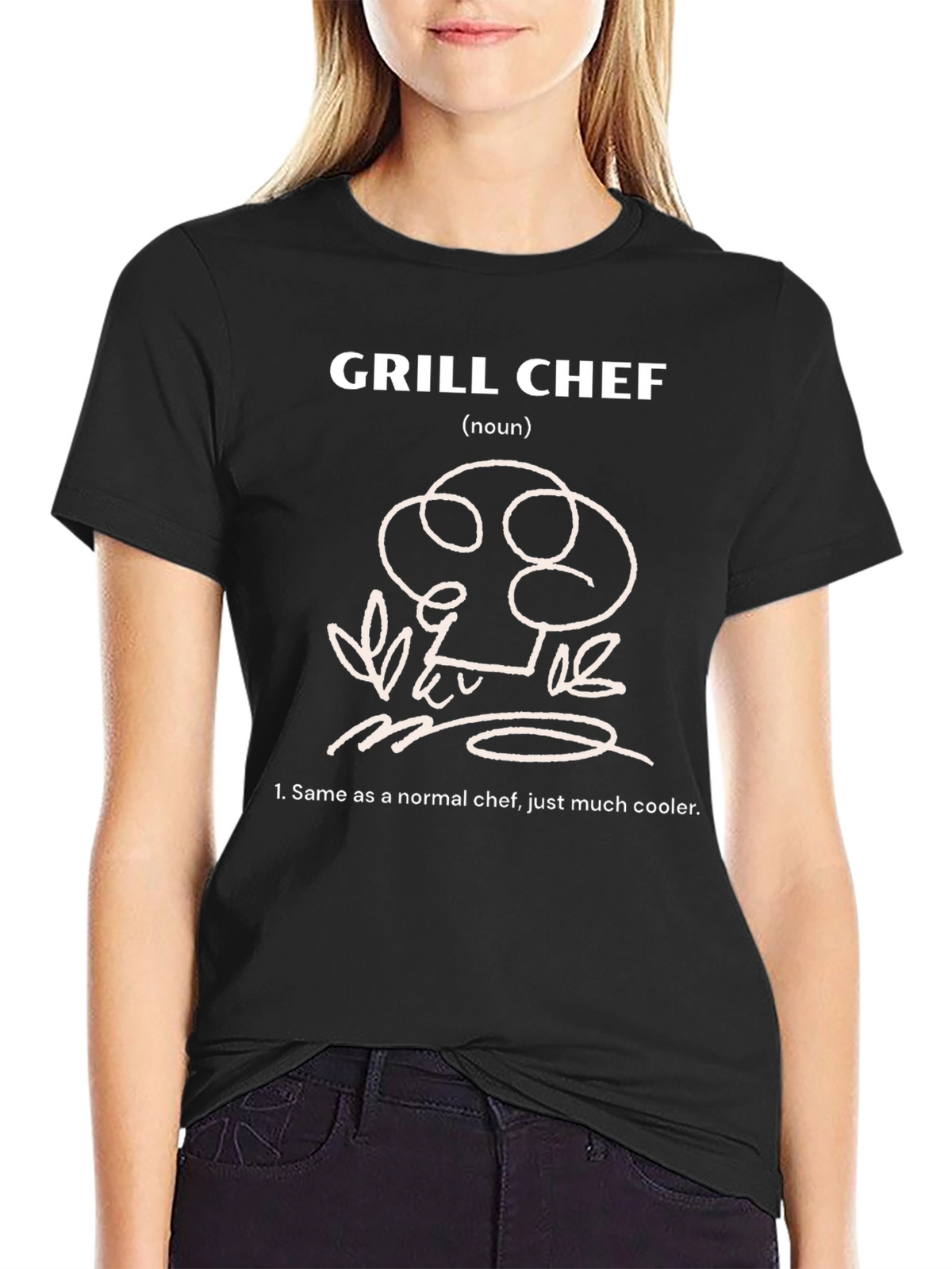 Grill Chef T-Shirt - Cool Definition Graphic Tee