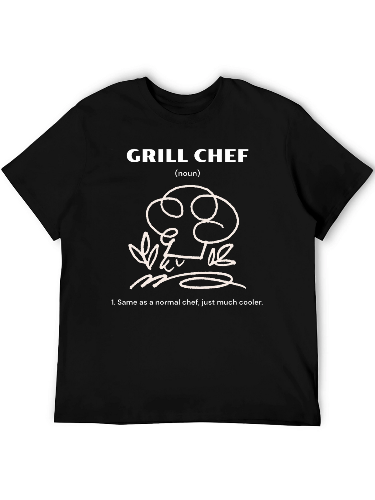 Grill Chef T-Shirt - Cool Definition Graphic Tee