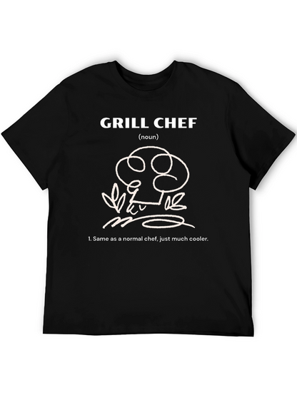 Grill Chef T-Shirt - Cool Definition Graphic Tee