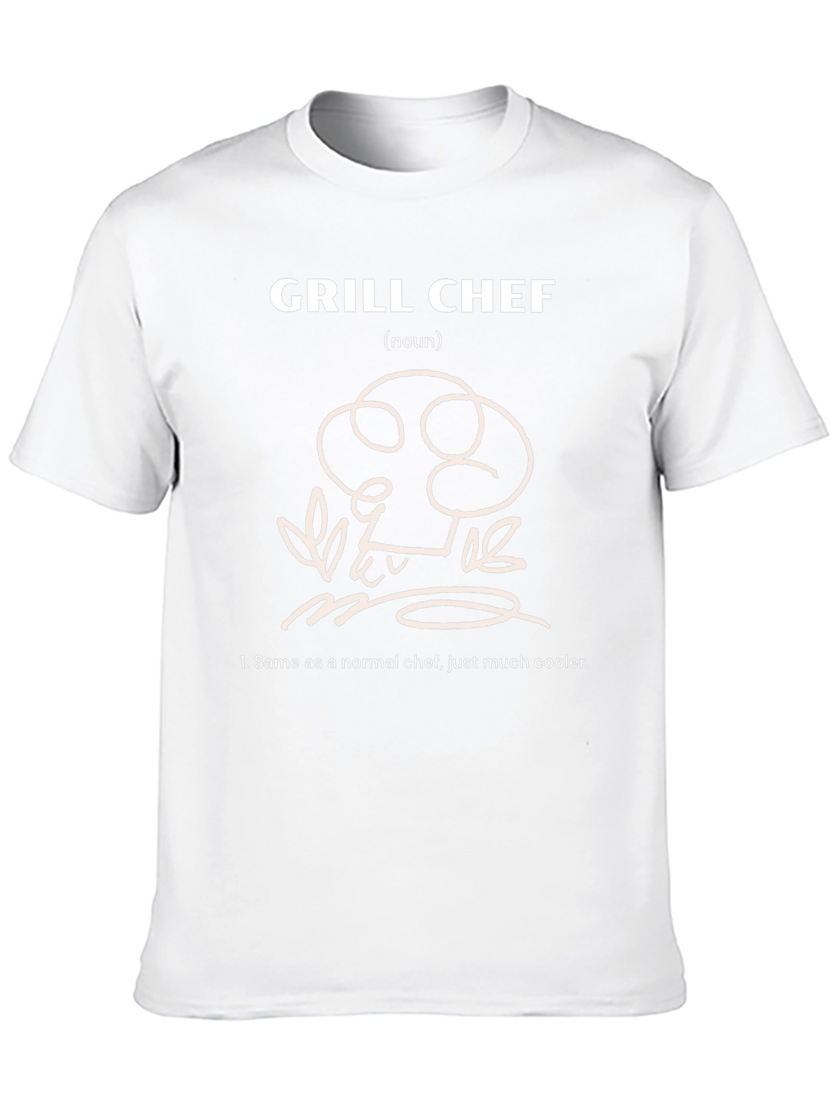 Grill Chef T-Shirt - Cool Definition Graphic Tee