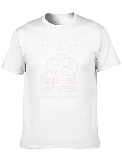 Grill Chef T-Shirt - Cool Definition Graphic Tee