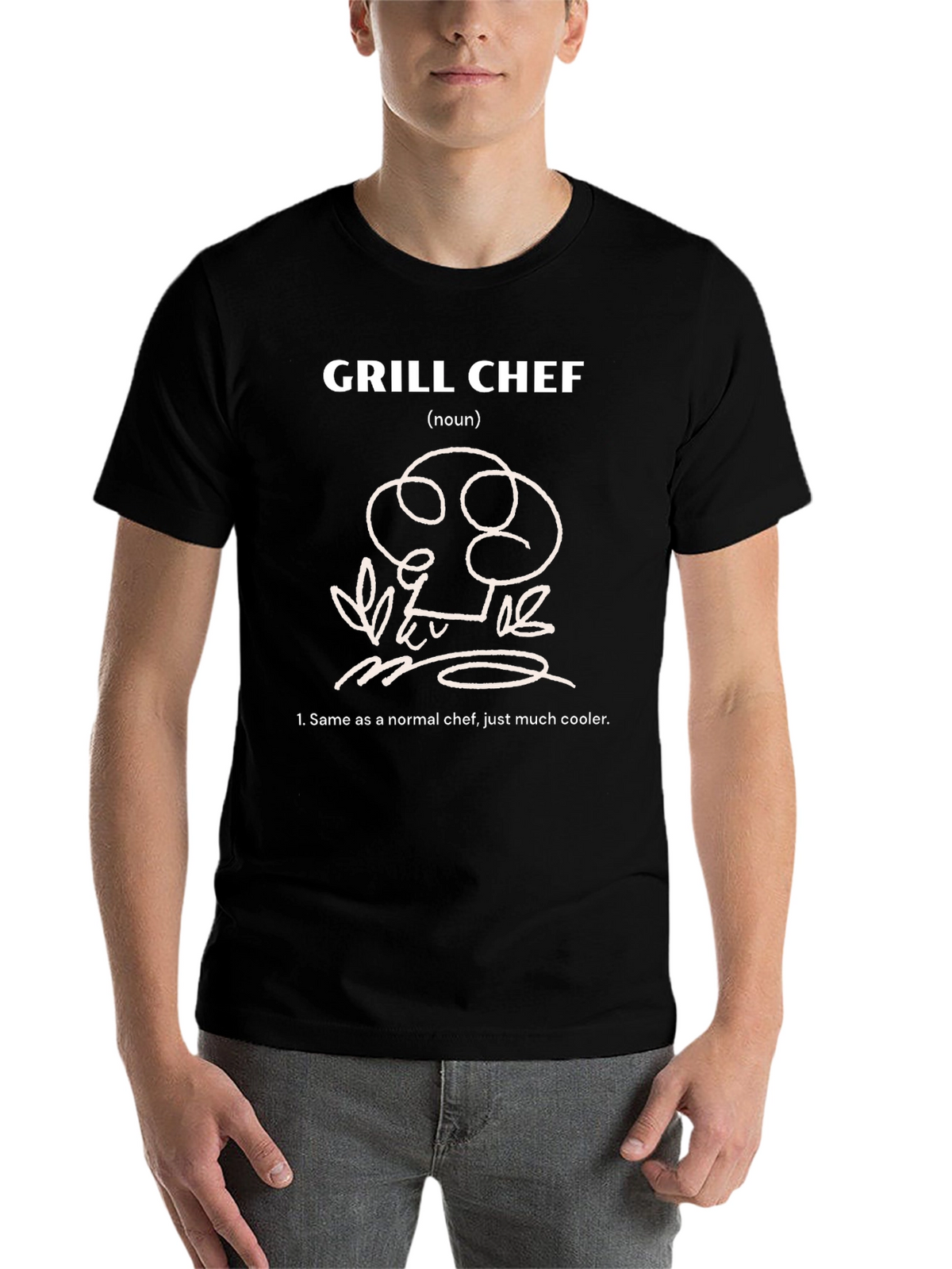 Grill Chef T-Shirt - Cool Definition Graphic Tee