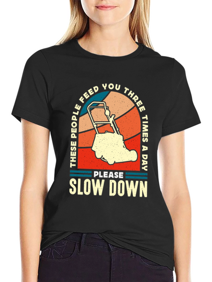 Retro Slow Down T-Shirt