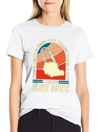 Retro Slow Down T-Shirt