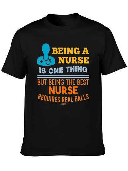 Being A Nurse Graphic T-Shirt