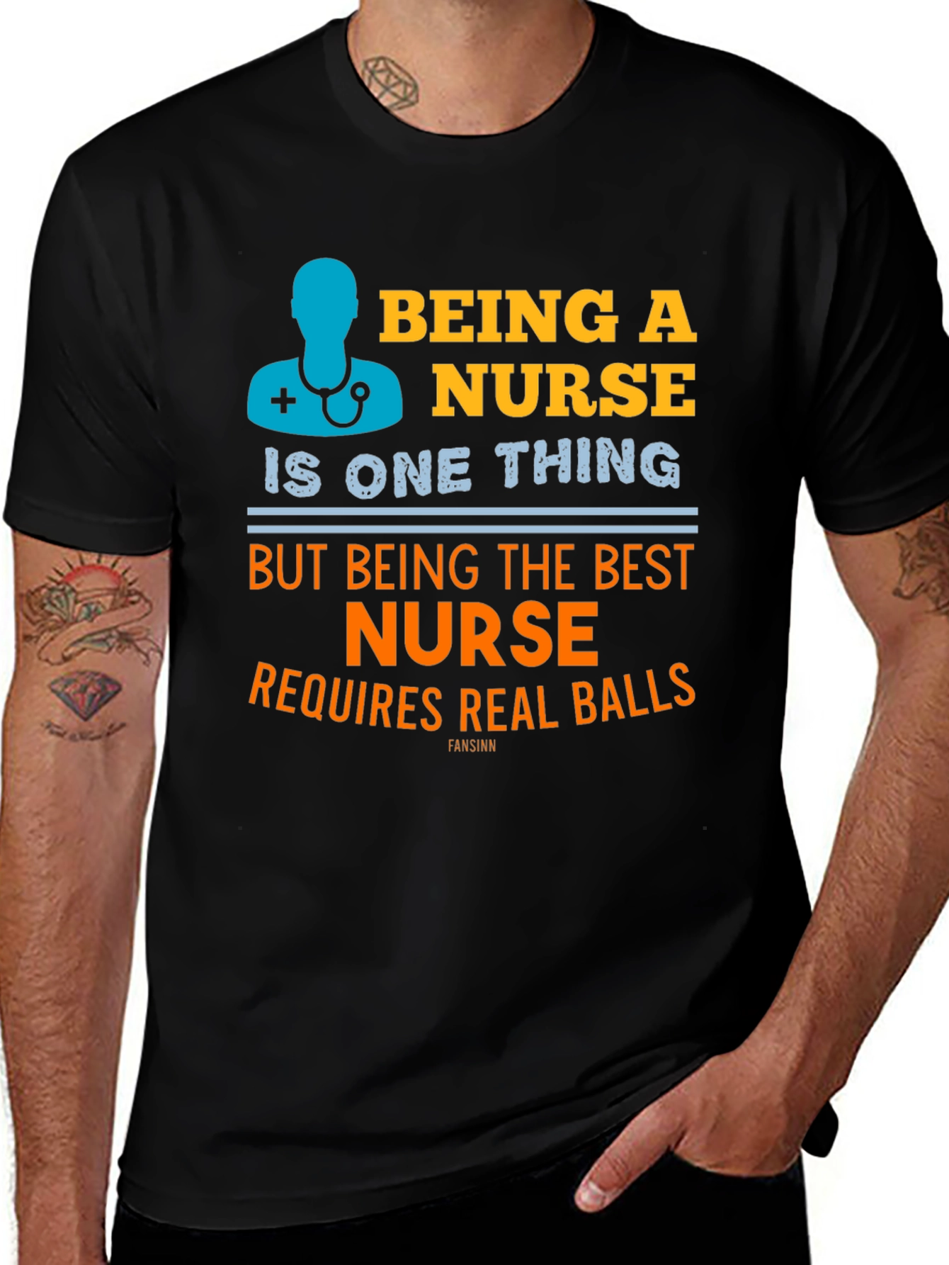 Being A Nurse Graphic T-Shirt