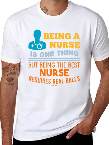 Being A Nurse Graphic T-Shirt