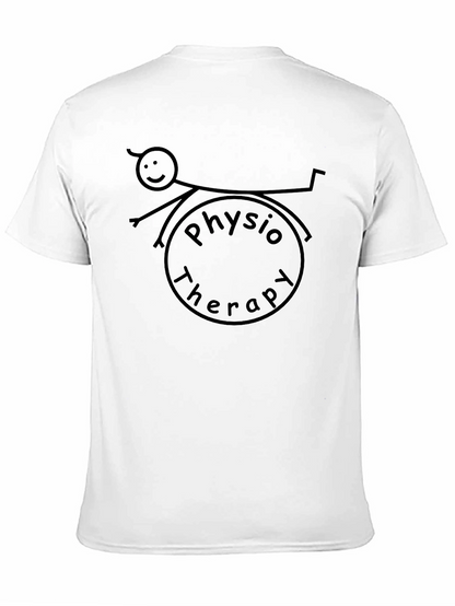 Physio Therapy T-Shirt: Stick Figure Design