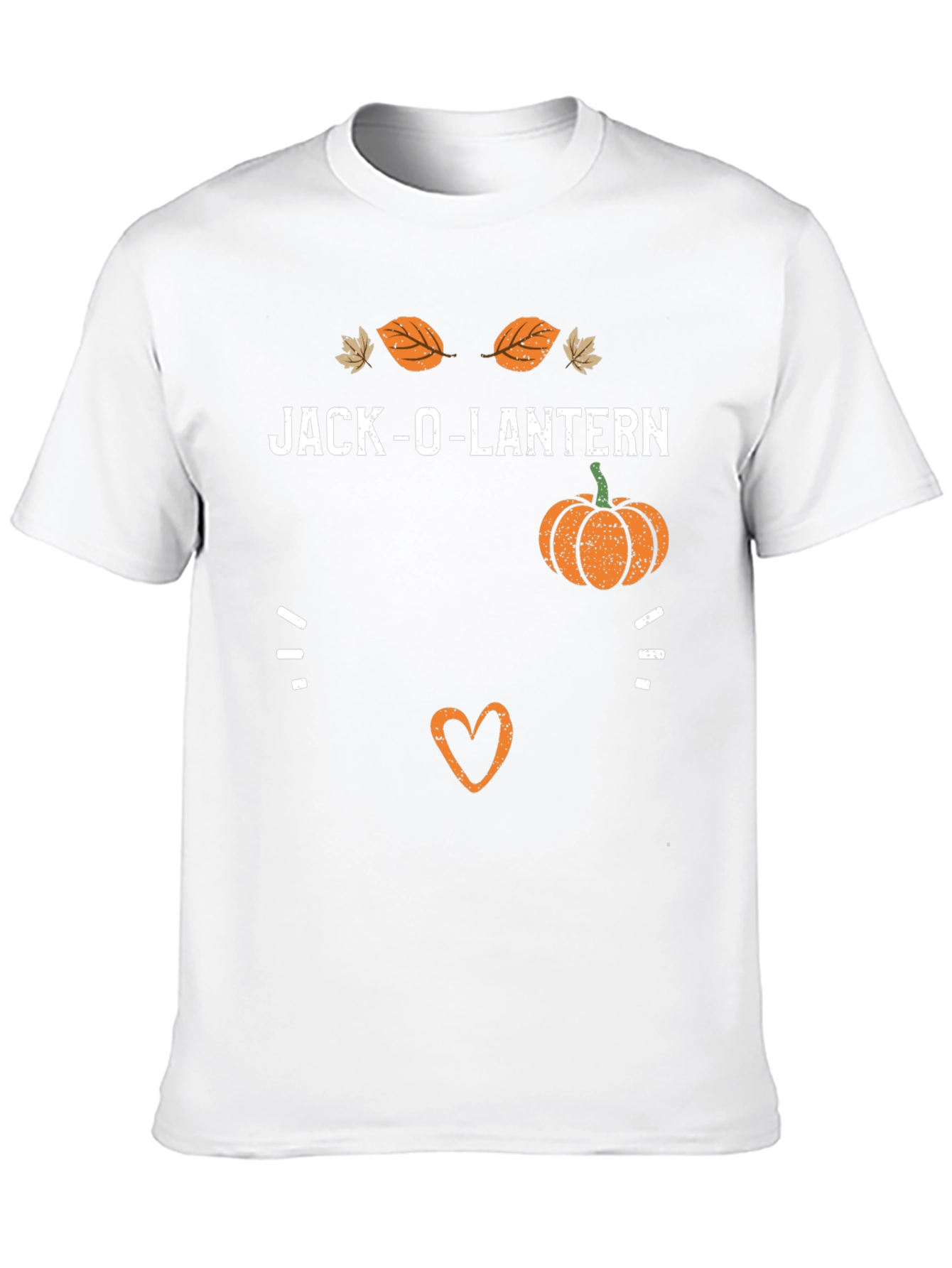 Jack-O-Lantern Face T-Shirt - Halloween Graphic Tee