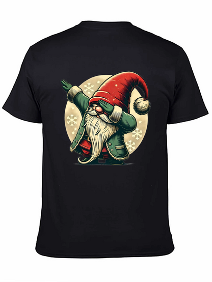 Dabbing Christmas Gnome Graphic Tee