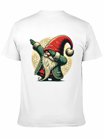 Dabbing Christmas Gnome Graphic Tee