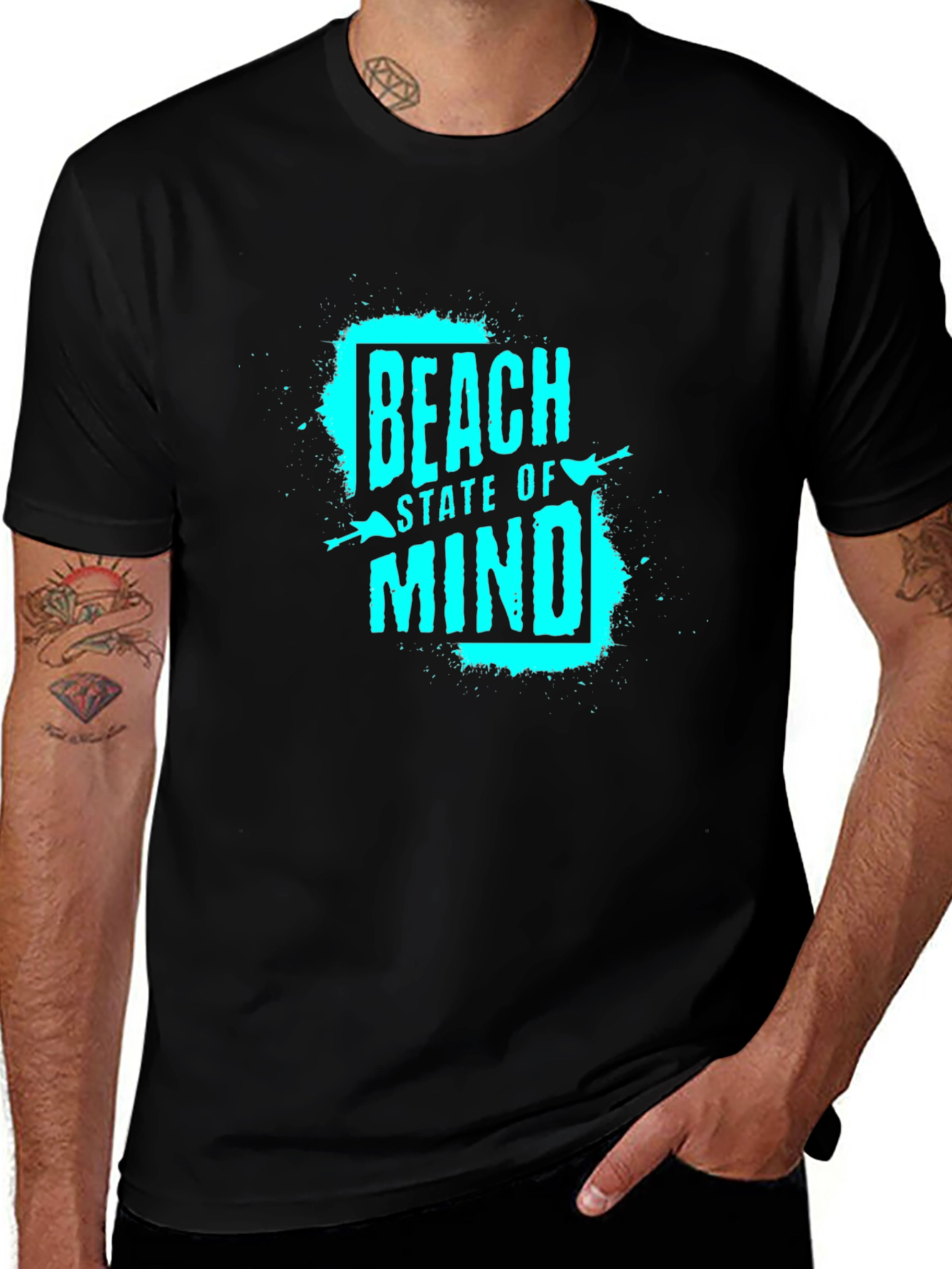 Beach State of Mind Graphic T-Shirt