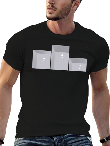 Podium T-Shirt: First Place Winner Tee