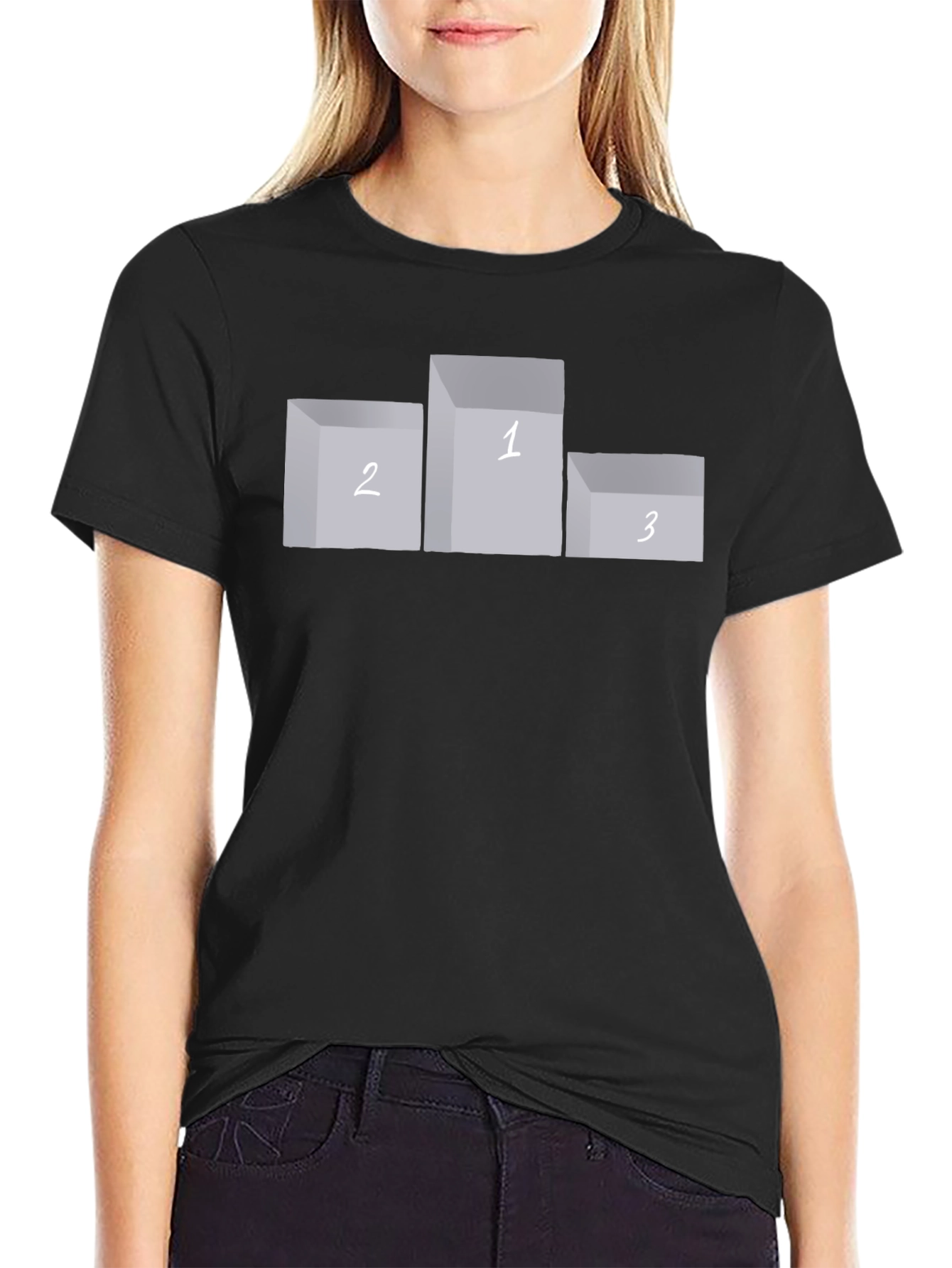 Podium T-Shirt: First Place Winner Tee