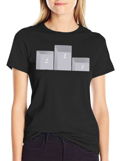 Podium T-Shirt: First Place Winner Tee