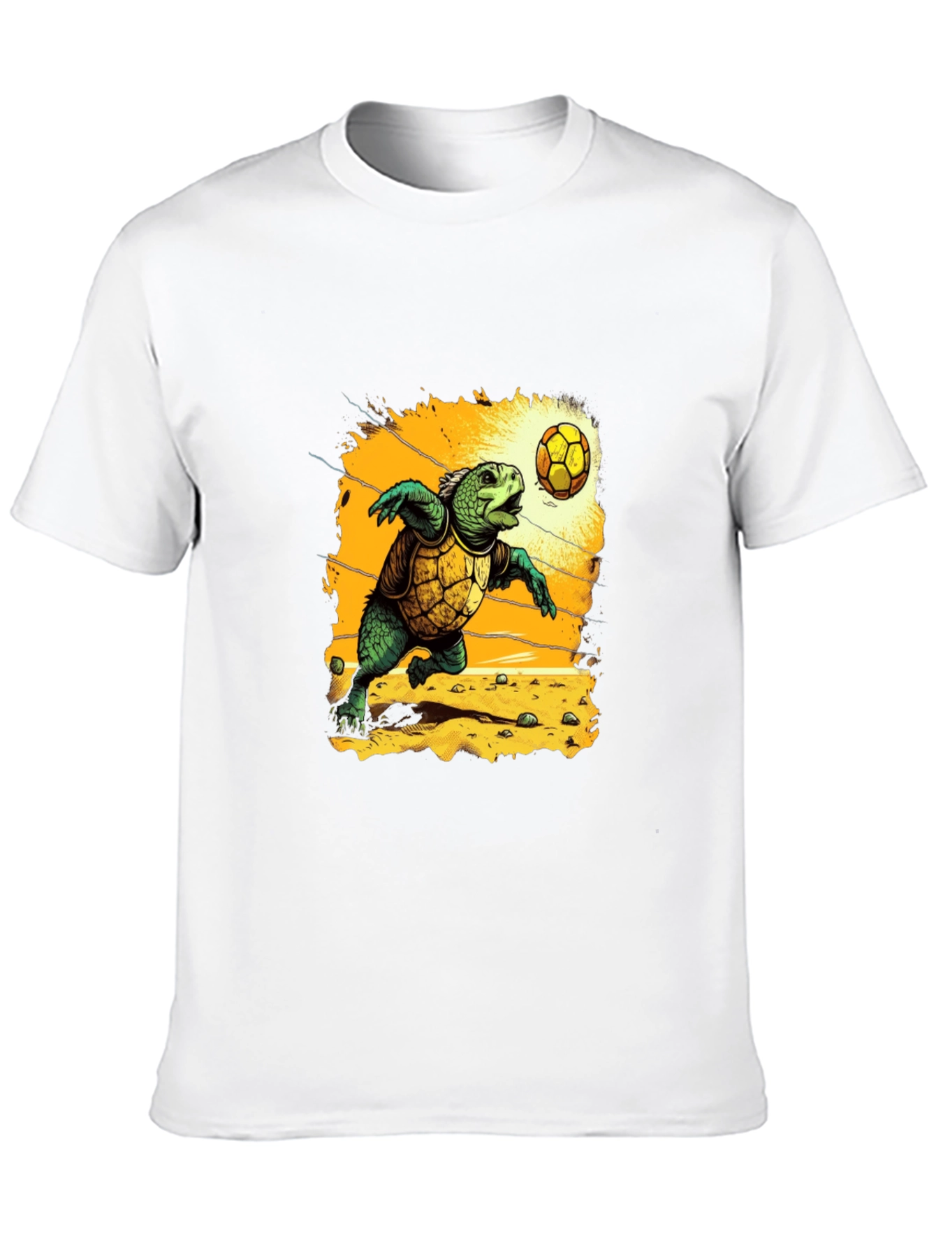 Turtle Soccer Graphic T-Shirt