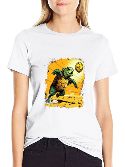 Turtle Soccer Graphic T-Shirt