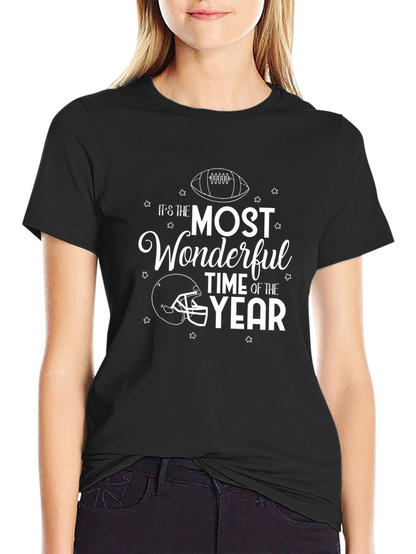 Wonderful Time of Year Football T-Shirt