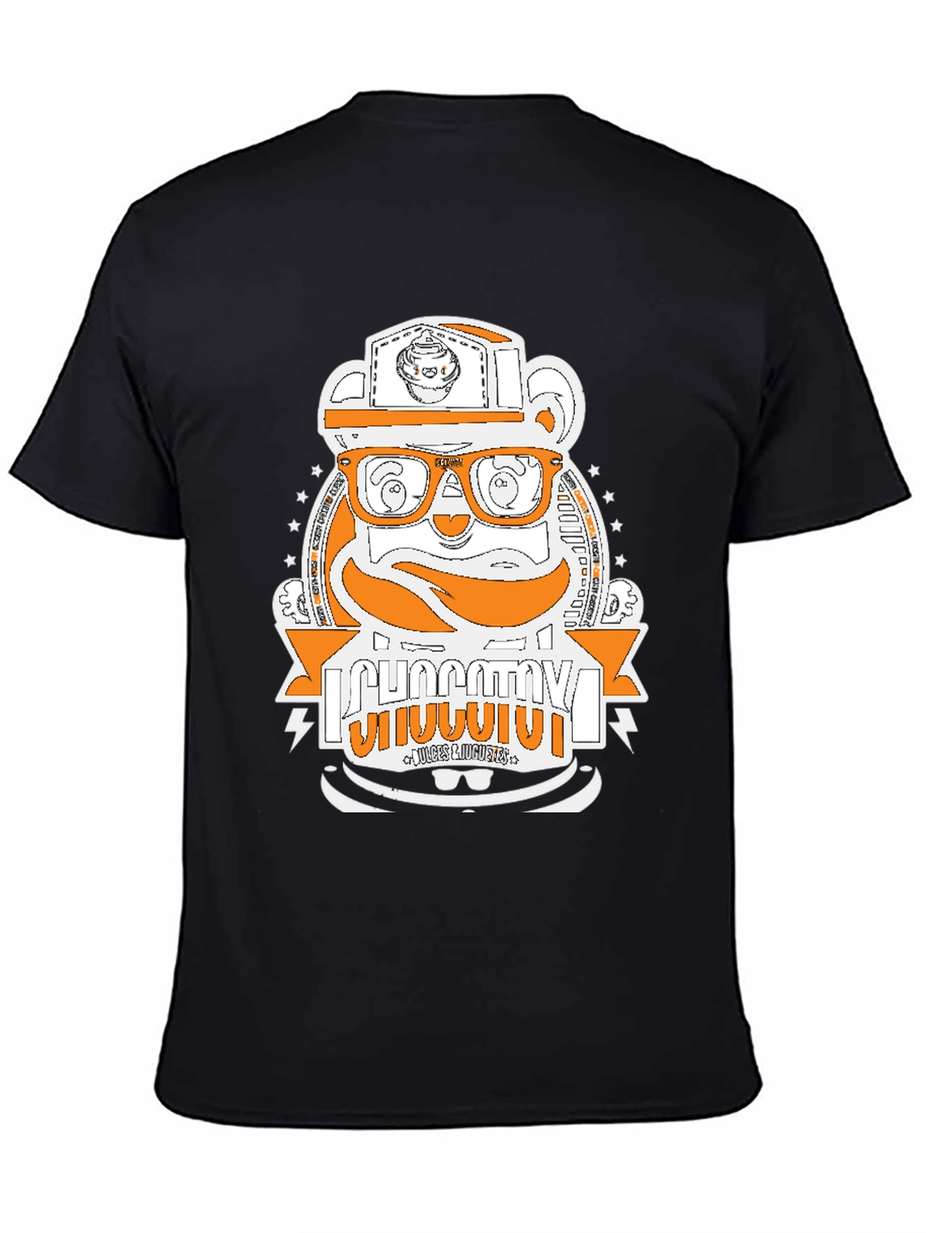 Funky Graphic Tee - Bear Design