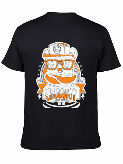 Funky Graphic Tee - Bear Design