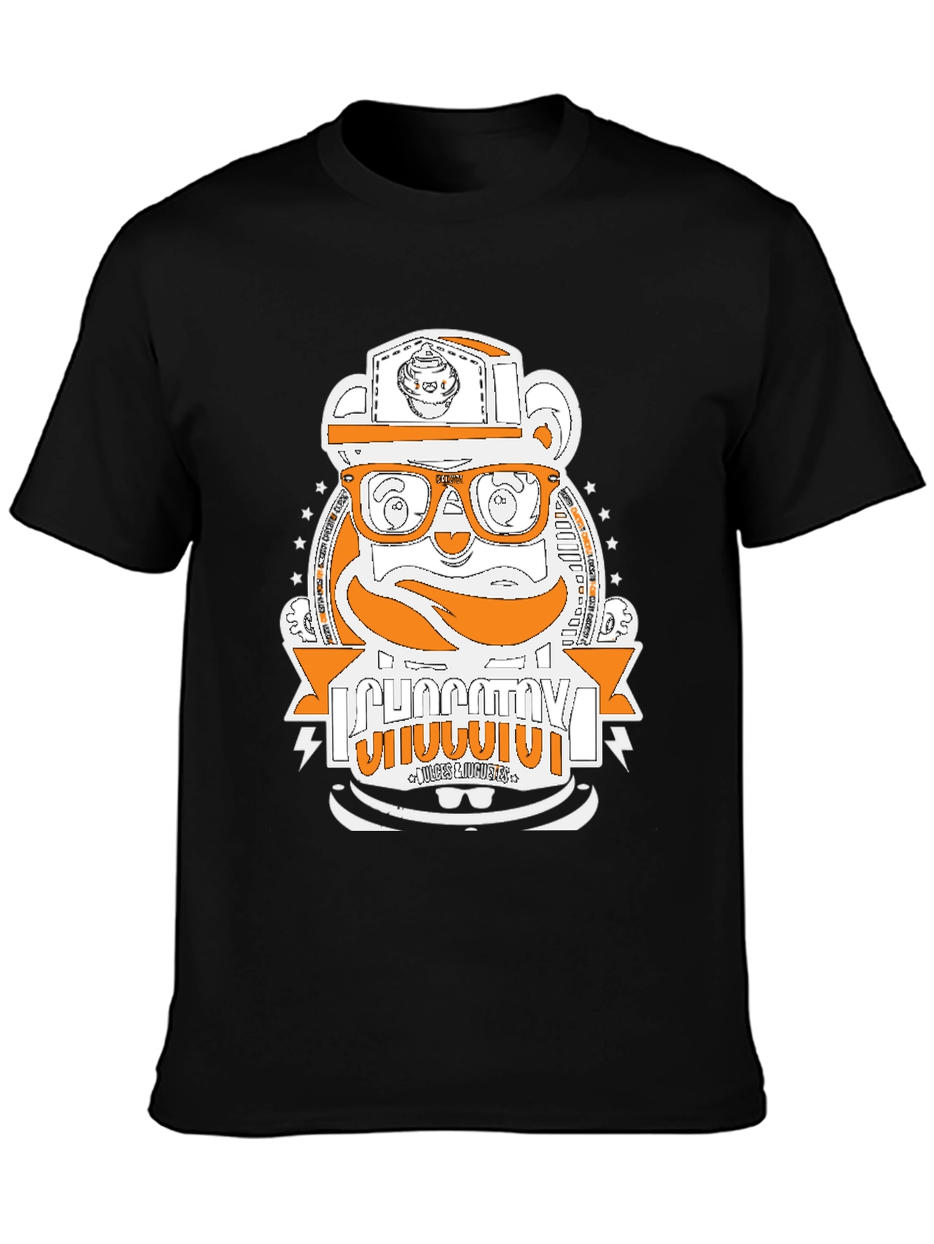 Funky Graphic Tee - Bear Design