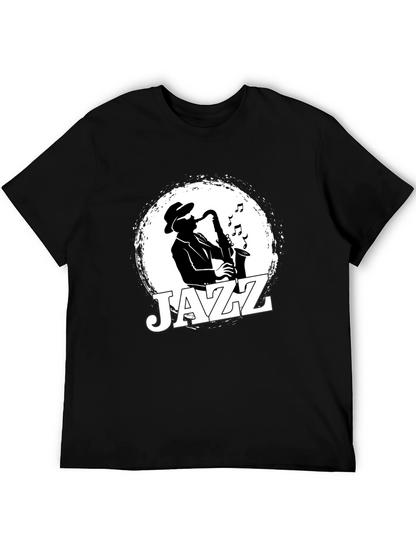 Cool Jazz Musician Graphic T-Shirt