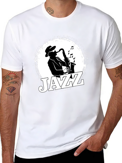 Cool Jazz Musician Graphic T-Shirt
