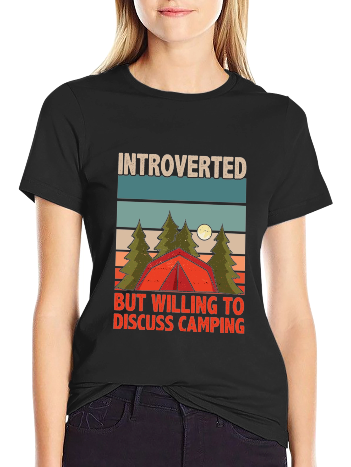 Introverted Camping T-Shirt