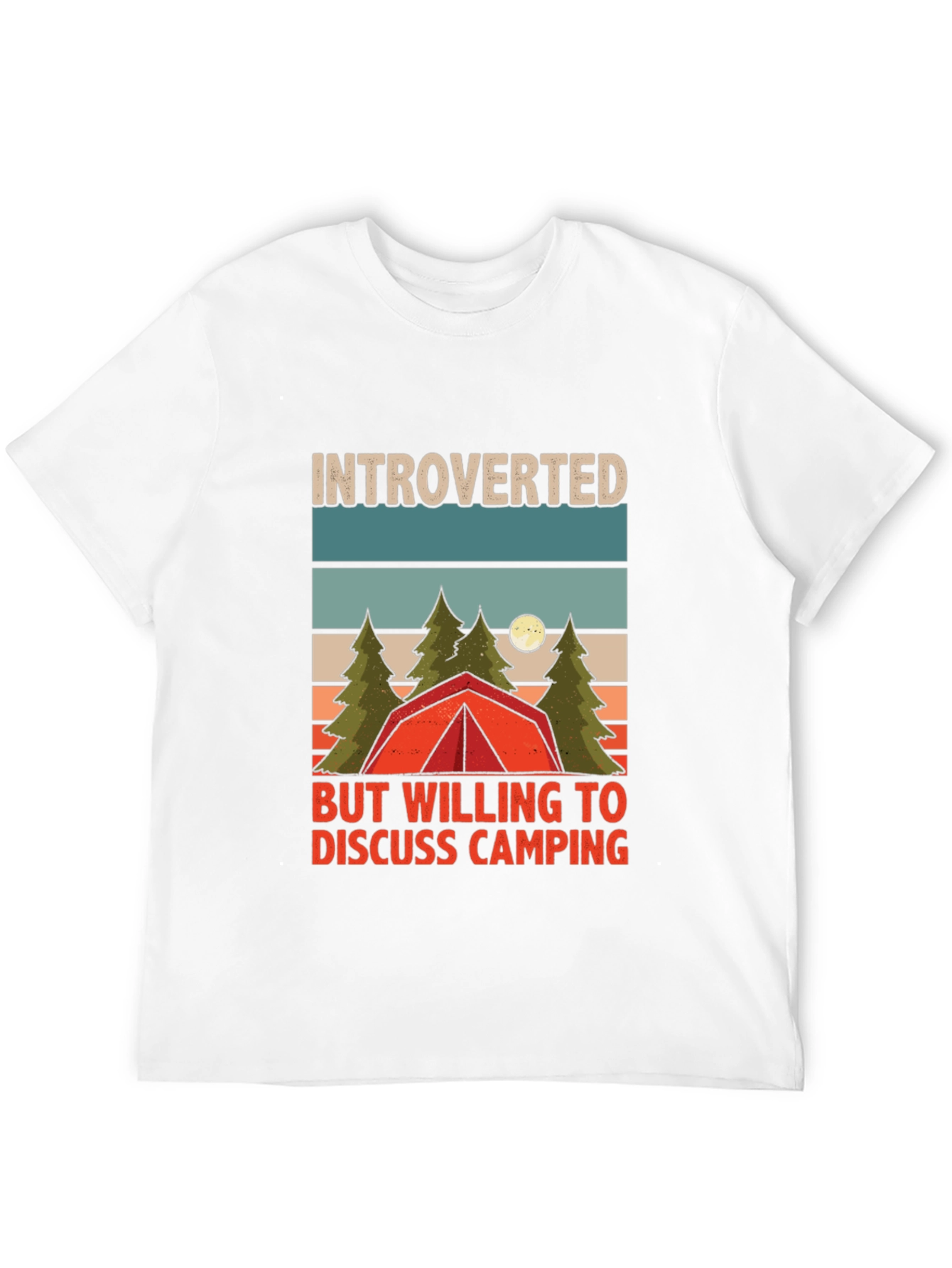Introverted Camping T-Shirt