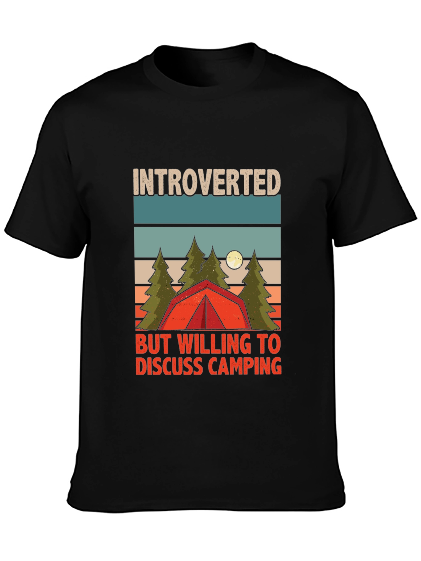Introverted Camping T-Shirt