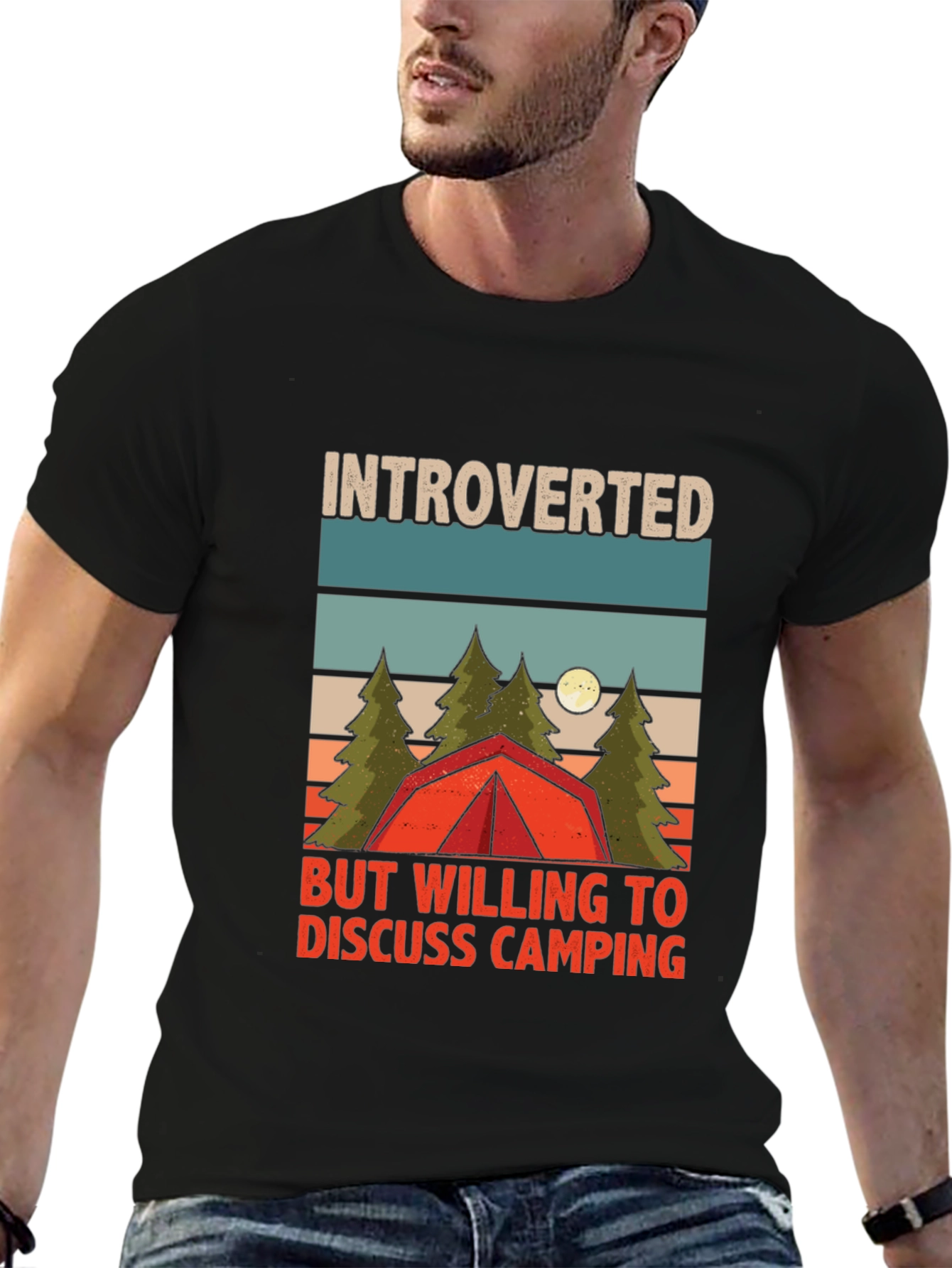 Introverted Camping T-Shirt