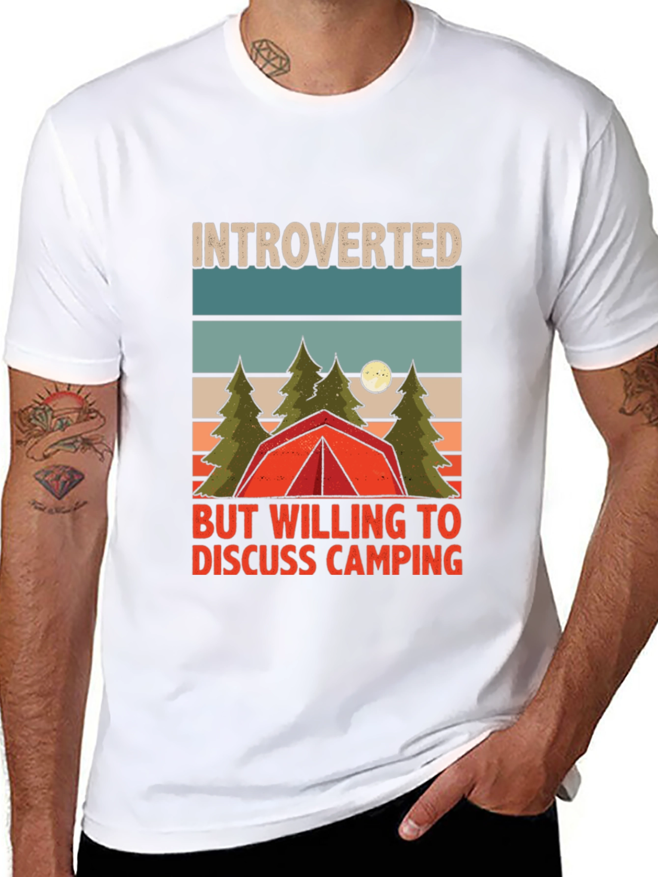 Introverted Camping T-Shirt