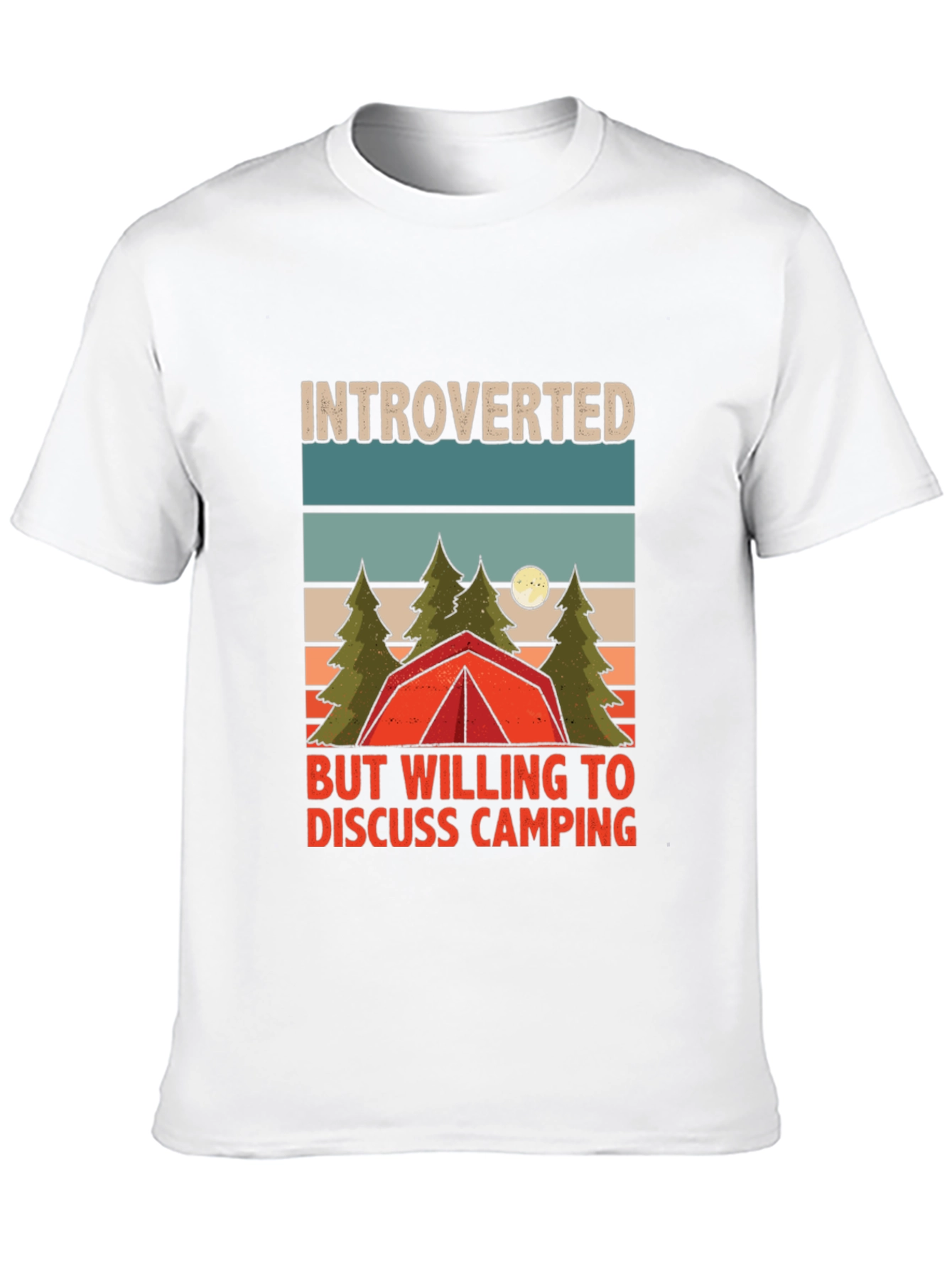 Introverted Camping T-Shirt