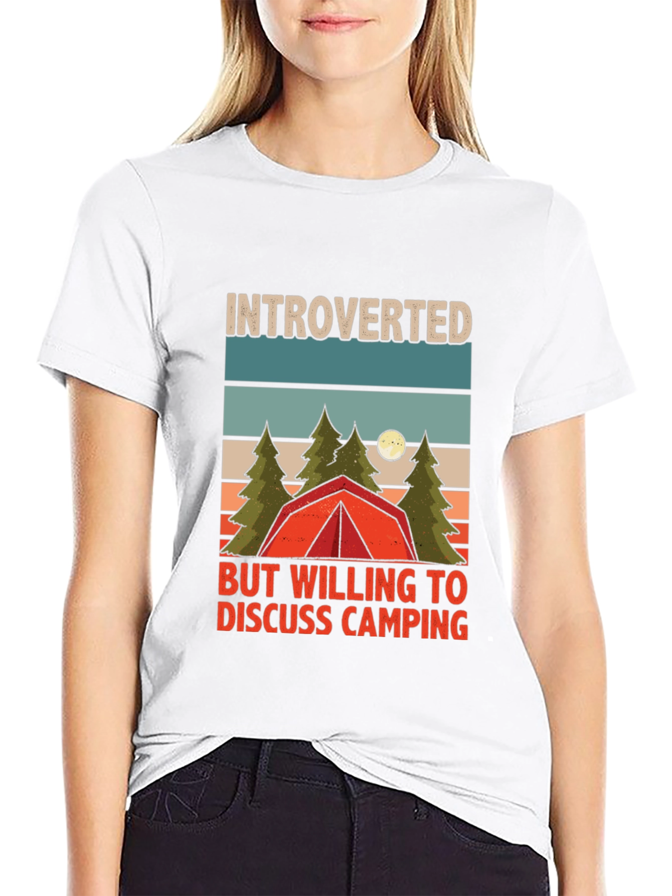 Introverted Camping T-Shirt