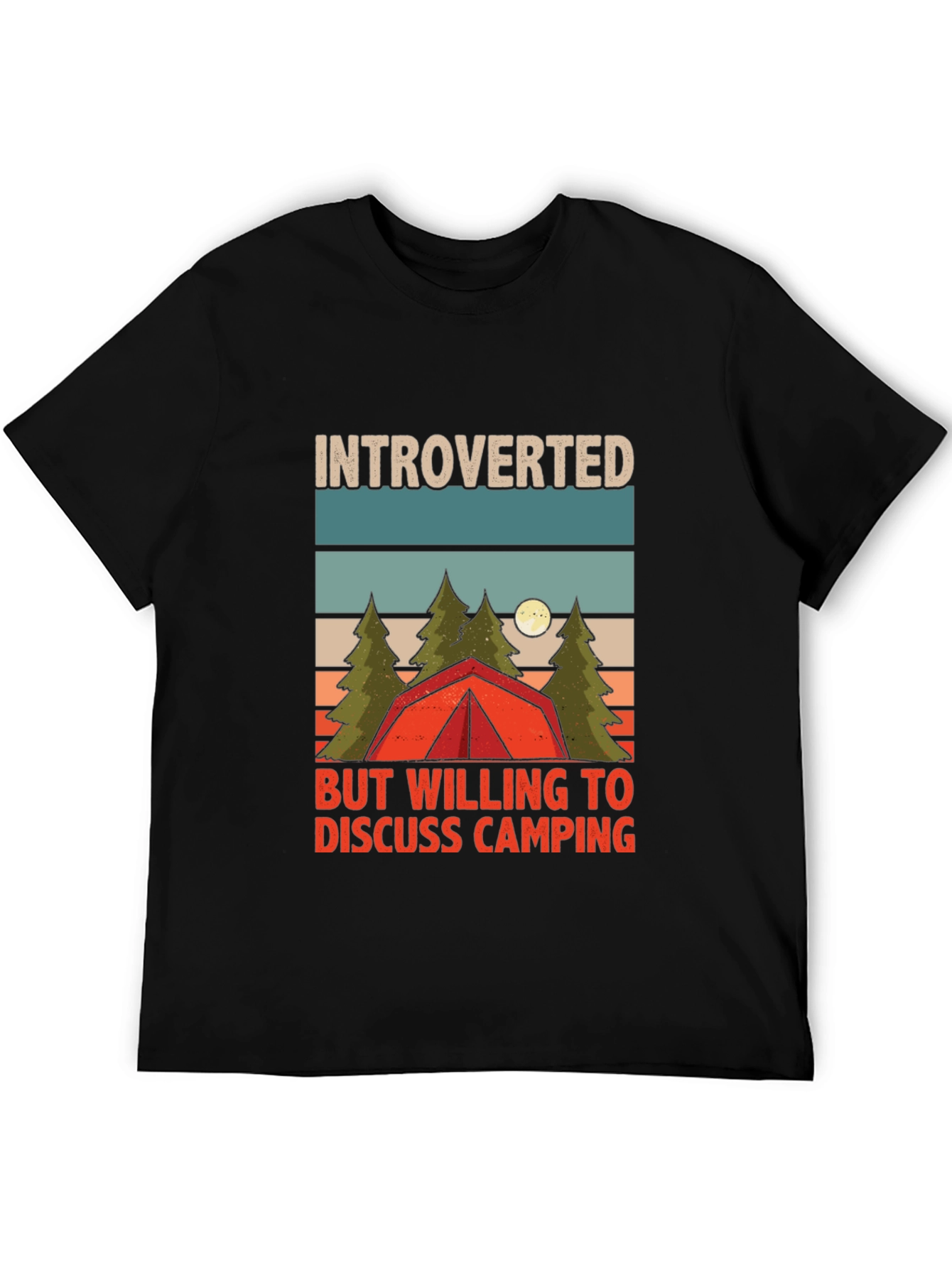 Introverted Camping T-Shirt