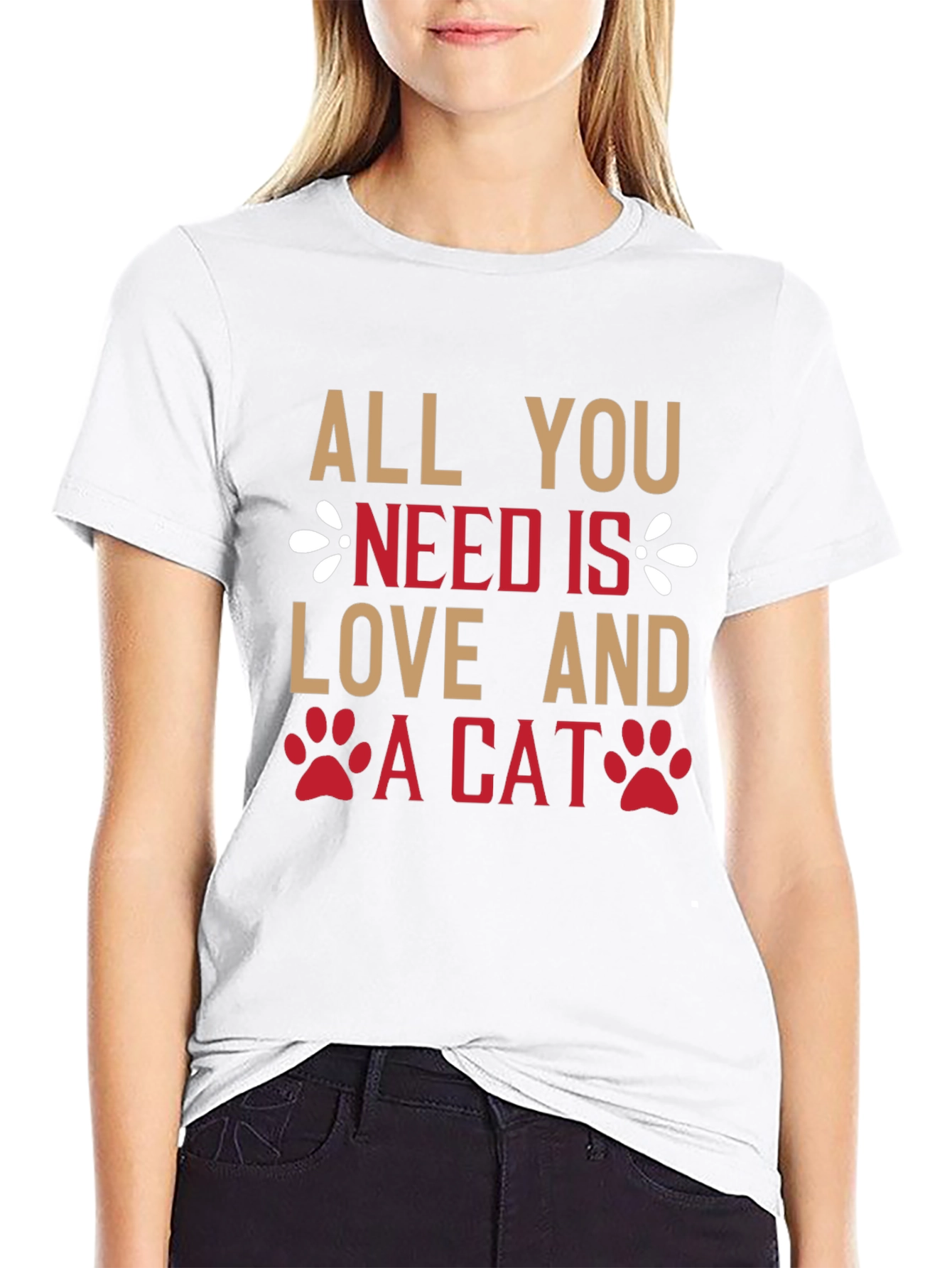 All You Need Is Love And A Cat T-Shirt