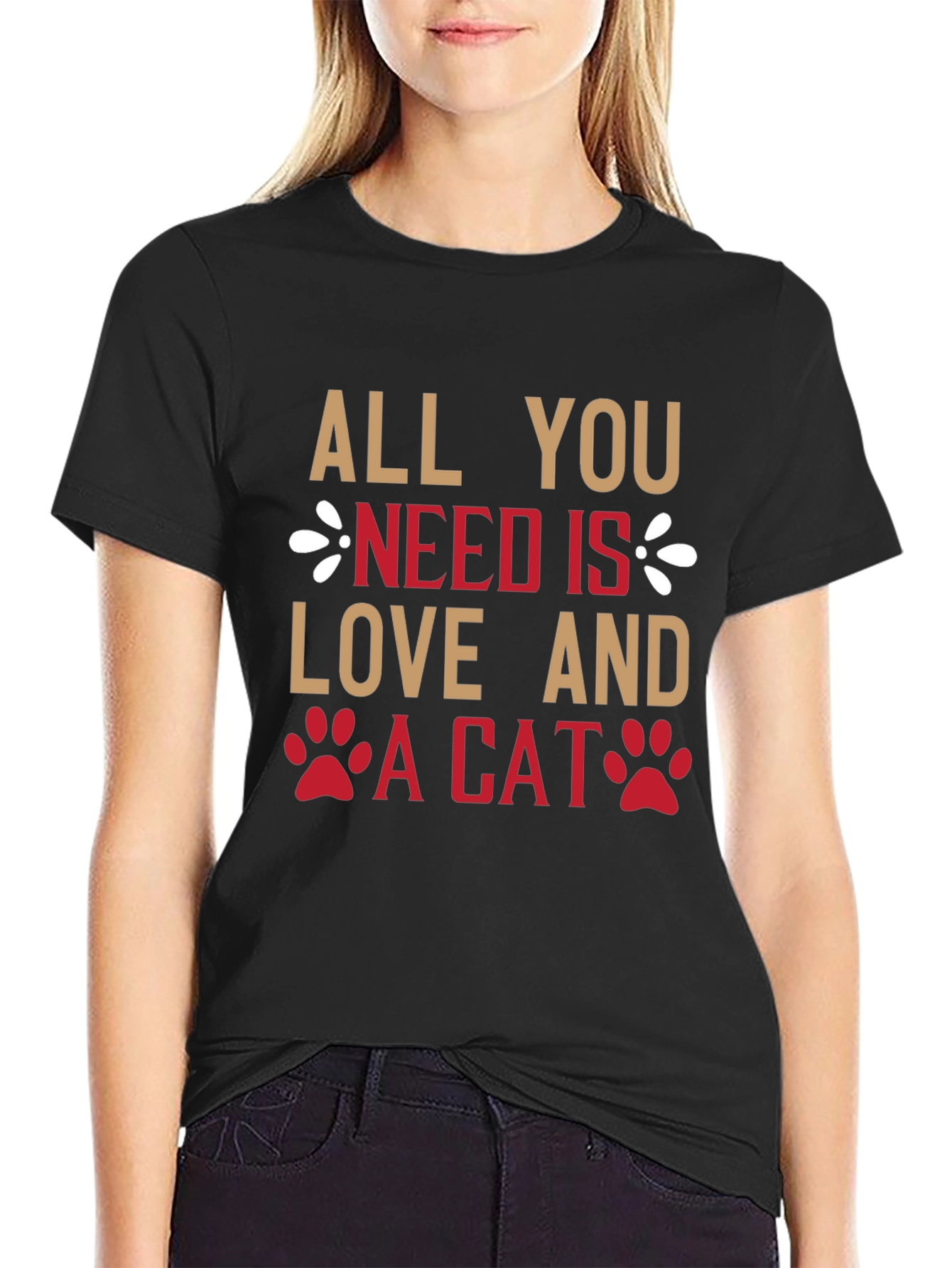 All You Need Is Love And A Cat T-Shirt