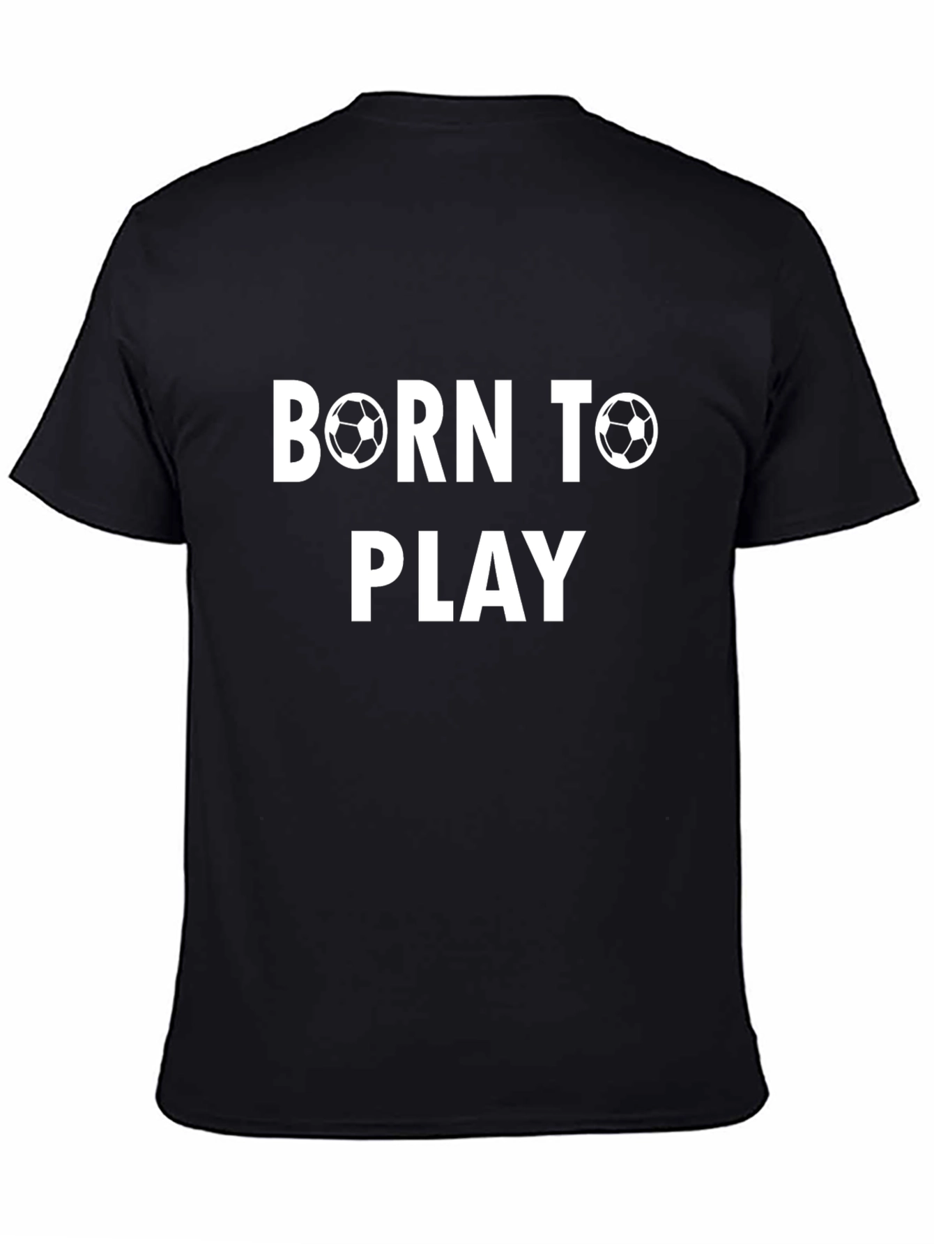 Born To Play Soccer Graphic Tee