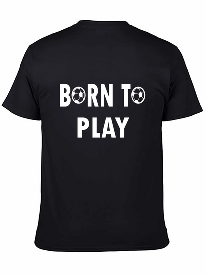 Born To Play Soccer Graphic Tee