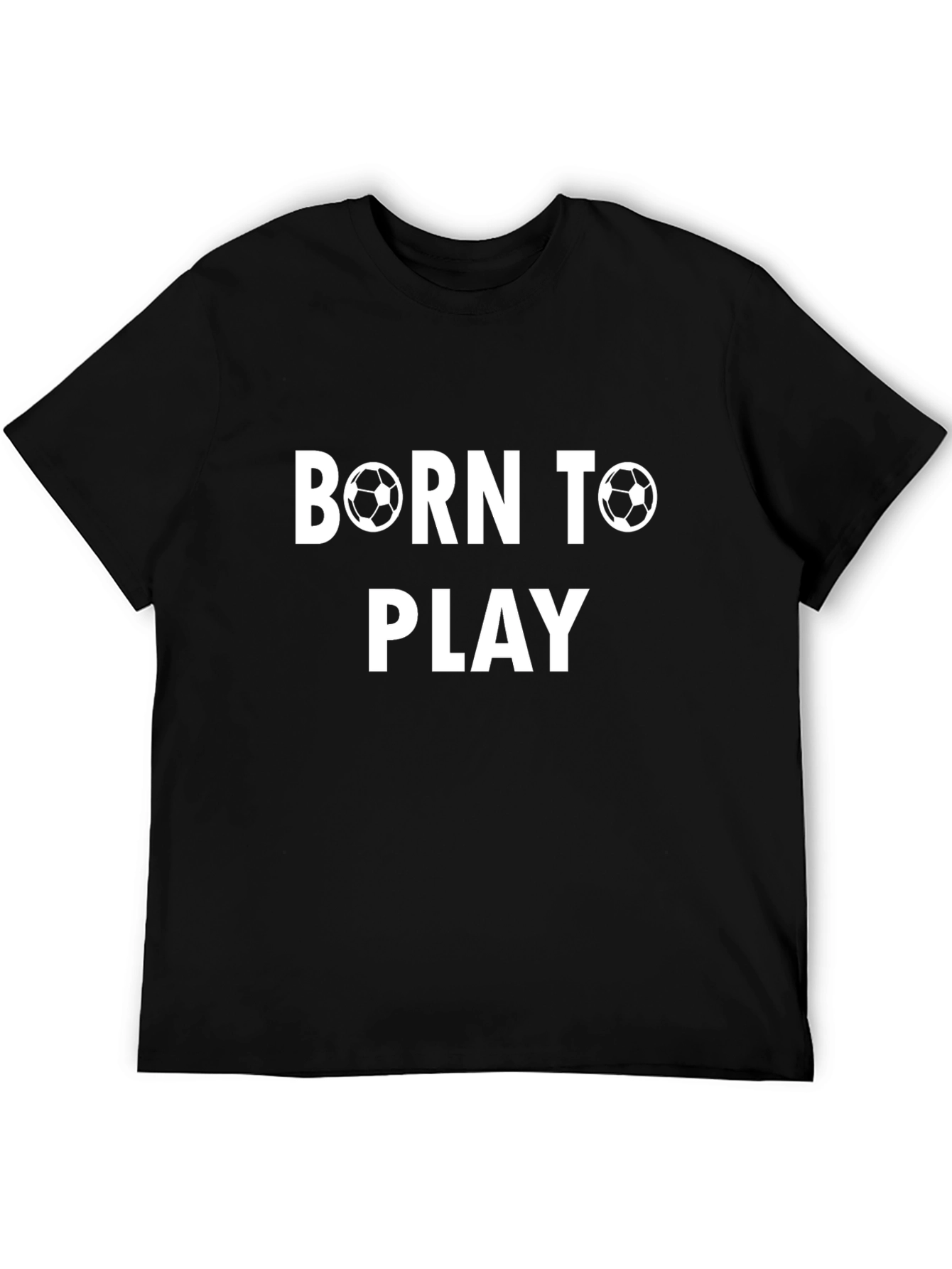 Born To Play Soccer Graphic Tee