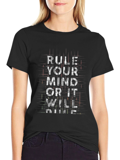 Rule Your Mind T-Shirt - Inspirational Graphic Tee